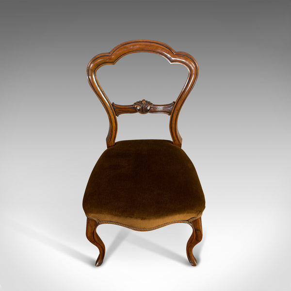 Antique Set of Chairs, English, Walnut, Suite, 4 Dining Chairs, Victorian C.1840 - London Fine Antiques