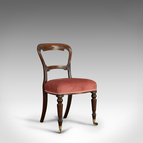 Antique Dining Chair Suite, English, Walnut, Set of, 5 Chairs, Gillow, Victorian - London Fine Antiques