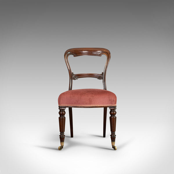Antique Dining Chair Suite, English, Walnut, Set of, 5 Chairs, Gillow, Victorian - London Fine Antiques