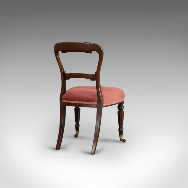 Antique Dining Chair Suite, English, Walnut, Set of, 5 Chairs, Gillow, Victorian - London Fine Antiques