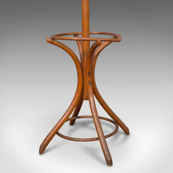 Antique Bentwood Coat Rack, Hall Stand, English, Beech, Umbrella, Edwardian - London Fine Antiques