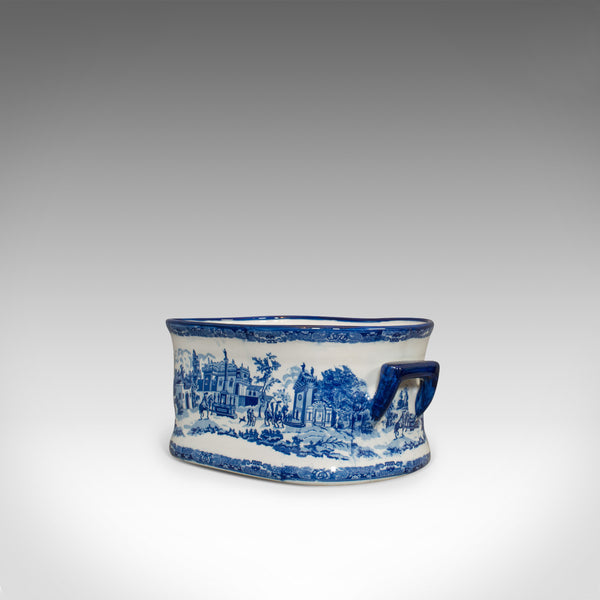 Large Vintage Champagne Cooler, French, Ceramic, Decorative, Serving, Bowl - London Fine Antiques