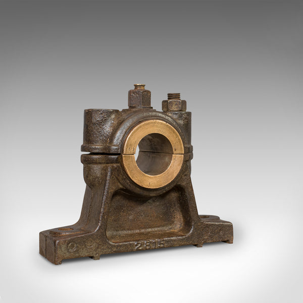 Antique Engine Bearing, English, Cast Iron, Bronze, Desk, Paperweight, Ornament - London Fine Antiques