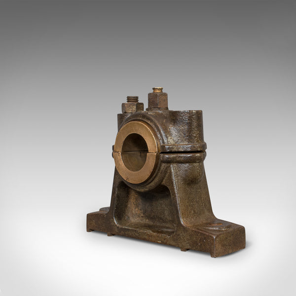 Antique Engine Bearing, English, Cast Iron, Bronze, Desk, Paperweight, Ornament - London Fine Antiques