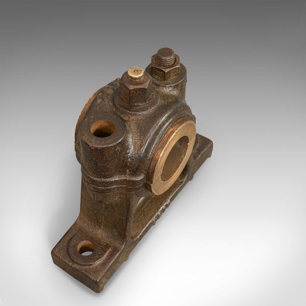 Antique Engine Bearing, English, Cast Iron, Bronze, Desk, Paperweight, Ornament - London Fine Antiques
