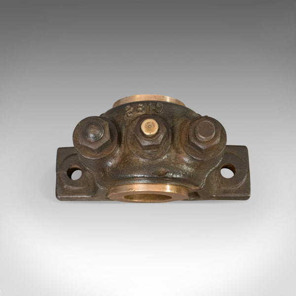 Antique Engine Bearing, Polished, English, Cast Iron, Paperweight, Victorian - London Fine Antiques