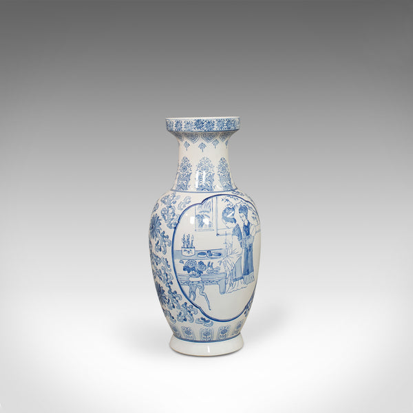 Vintage Arita Vase, Japanese, Ceramic, Painted, Decorative, Urn, Flower, C.1940 - London Fine Antiques