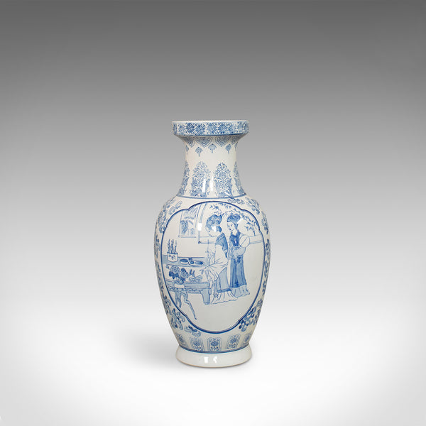 Vintage Arita Vase, Japanese, Ceramic, Painted, Decorative, Urn, Flower, C.1940 - London Fine Antiques