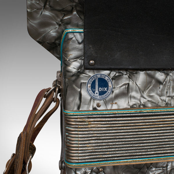 Vintage Piano Accordion, German, Squeezebox, Meinel and Herold, Dix Reeds - London Fine Antiques
