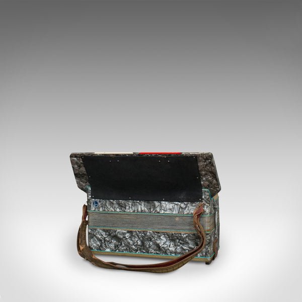 Vintage Piano Accordion, German, Squeezebox, Meinel and Herold, Dix Reeds - London Fine Antiques