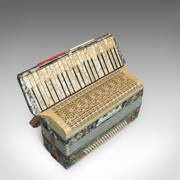 Vintage Piano Accordion, German, Squeezebox, Meinel and Herold, Dix Reeds - London Fine Antiques