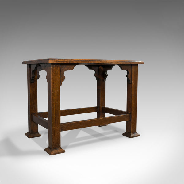Antique Luggage Rack, Wadham and Sons, English, Oak, Suitcase, Trunk, Stand - London Fine Antiques