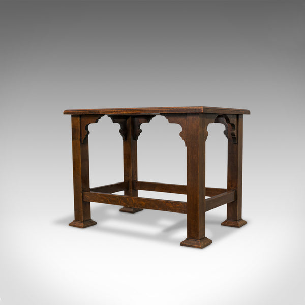 Antique Luggage Rack, Wadham and Sons, English, Oak, Suitcase, Trunk, Stand - London Fine Antiques