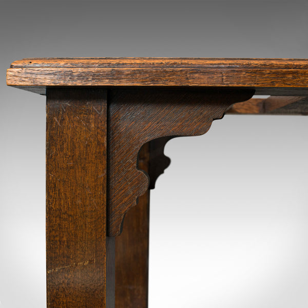 Antique Luggage Rack, Wadham and Sons, English, Oak, Suitcase, Trunk, Stand - London Fine Antiques