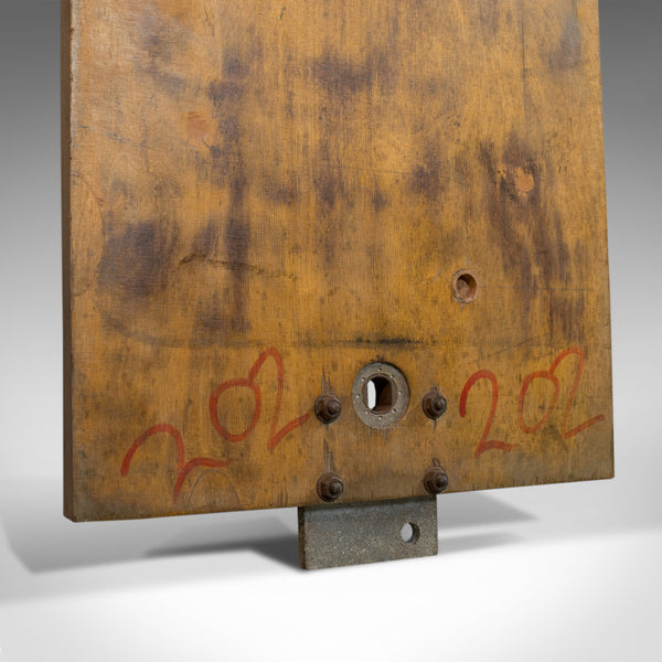 Vintage Casting Impression, English, Mahogany, Mould, Pattern, Decorative, Wall - London Fine Antiques