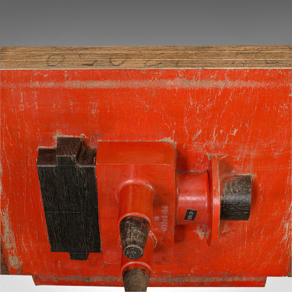 Vintage Factory Pattern, English, Mahogany, Mould, Decorative, Hanging, Table - London Fine Antiques