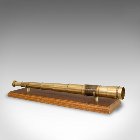 Antique Pocket Telescope, English, Brass, 6 Draw, Refractor, Terrestrial, C.1840 - London Fine Antiques