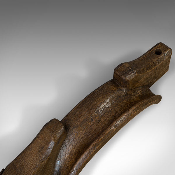Antique Bow Yoke, English, Elm, Decorative, Wall, Display, Rural, Countryside - London Fine Antiques