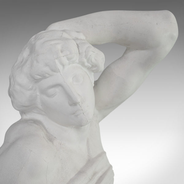 Vintage Statue, Classical Taste, English, Plaster, Male Figure, Display, C20th - London Fine Antiques
