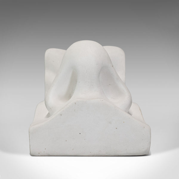 Vintage Portrait Sculpture, English, Plaster, Haut Relief, Nose, 20th Century - London Fine Antiques