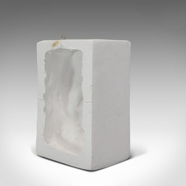 Vintage Ear Sculpture, English, Plaster, Haut Relief, Anatomical Portrait, C20th - London Fine Antiques
