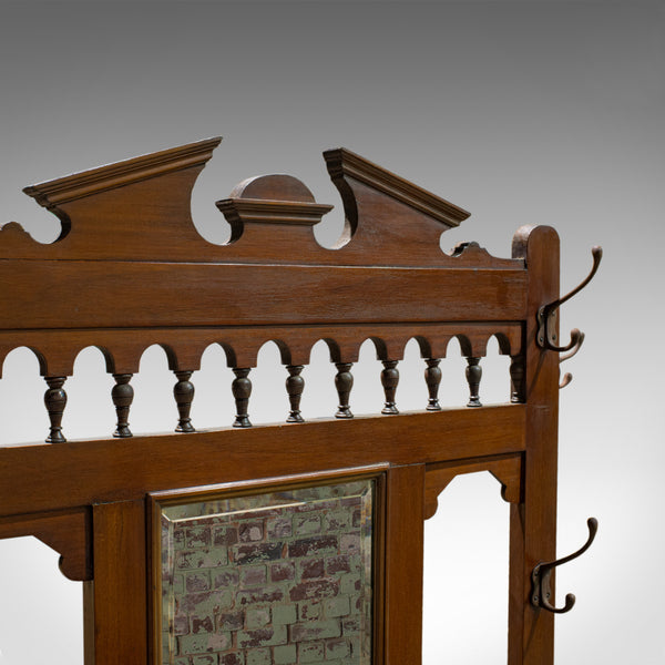 Antique Hall Stand, English, Walnut, Stick, Coat, Hat Stand, Edwardian, C.1910 - London Fine Antiques
