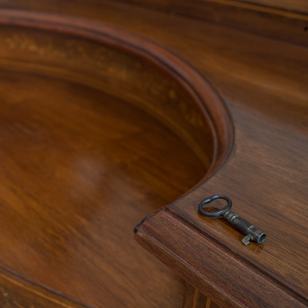 Antique Sideboard, English, Rosewood, Dresser, Boxwood Inlay, Victorian, C.1900 - London Fine Antiques