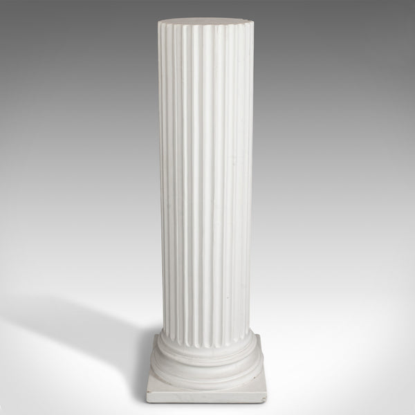 Vintage Doric Column, English, Architectural, Plaster, Display Base, Classical - London Fine Antiques