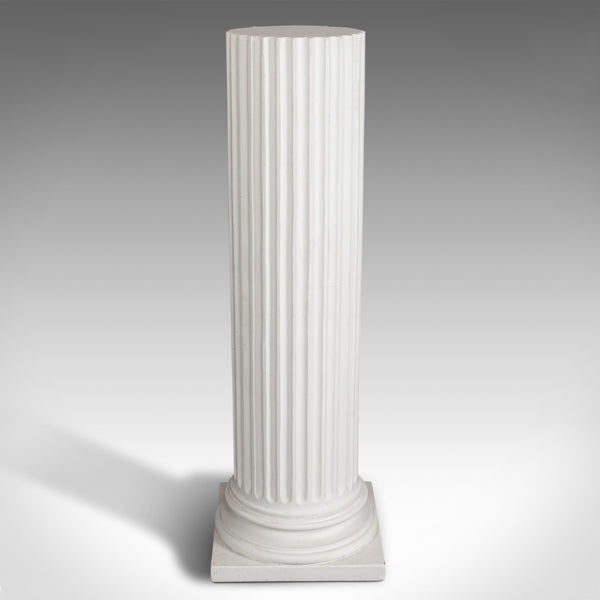 Vintage Doric Column, English, Architectural, Plaster, Display Base, Classical - London Fine Antiques