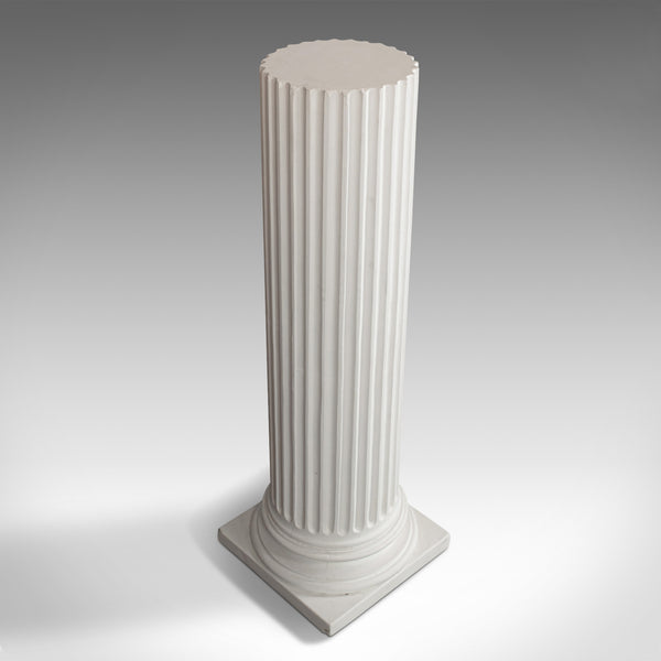 Vintage Doric Column, English, Architectural, Plaster, Display Base, Classical - London Fine Antiques