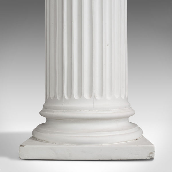 Vintage Doric Column, English, Architectural, Plaster, Display Base, Classical - London Fine Antiques