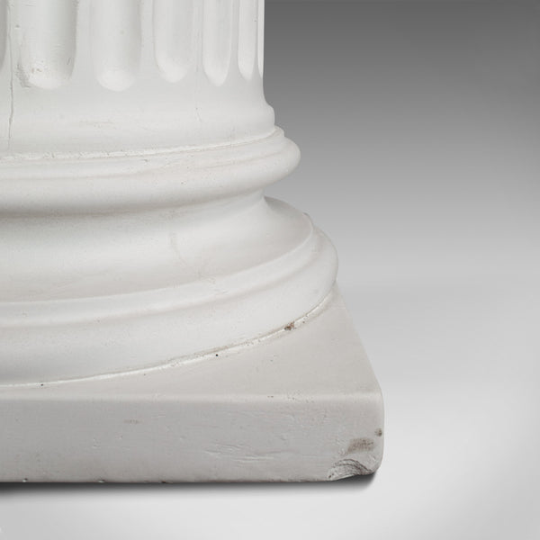 Vintage Doric Column, English, Architectural, Plaster, Display Base, Classical - London Fine Antiques