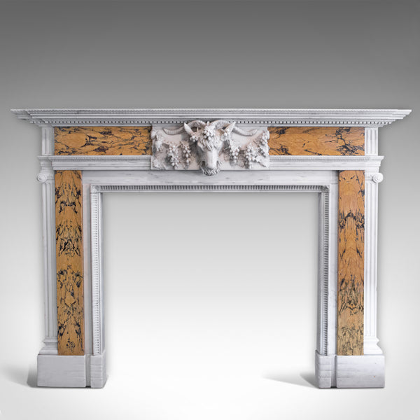 Georgian Revival Marble Fireplace, English, Fire Surround, Dominic Hurley - London Fine Antiques