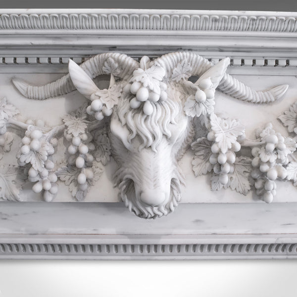 Georgian Revival Marble Fireplace, English, Fire Surround, Dominic Hurley - London Fine Antiques