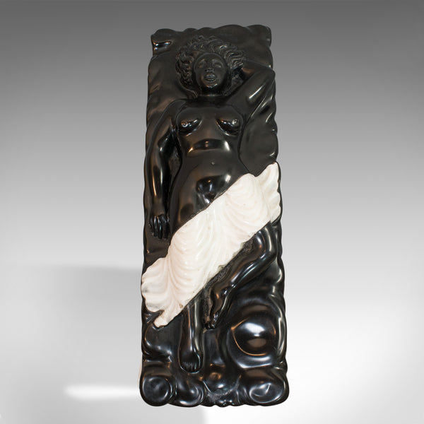 Vintage Decorative Sculpture, English, Marble, Female, Ornament, D. Hurley - London Fine Antiques