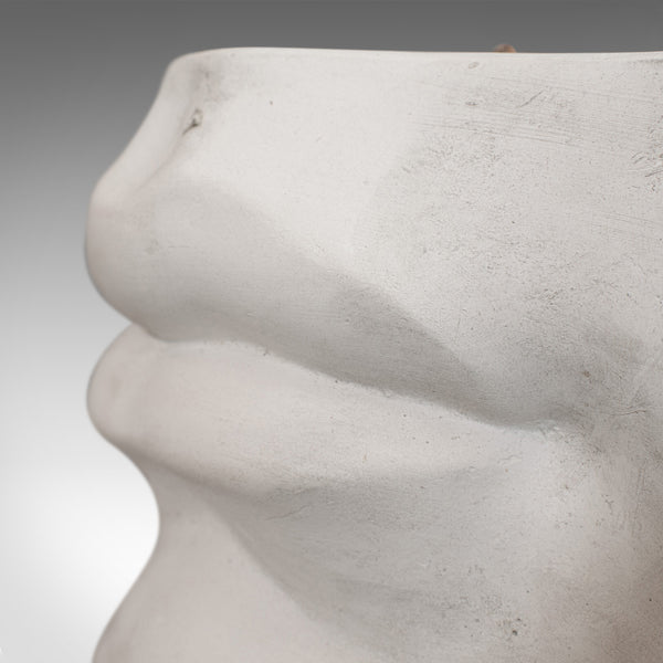 Vintage Mouth Ornament, English, Plaster, High Relief, Portrait, Study, C.20th - London Fine Antiques