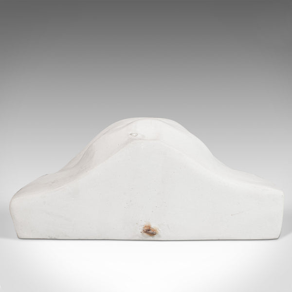 Vintage Mouth Ornament, English, Plaster, High Relief, Portrait, Study, C.20th - London Fine Antiques