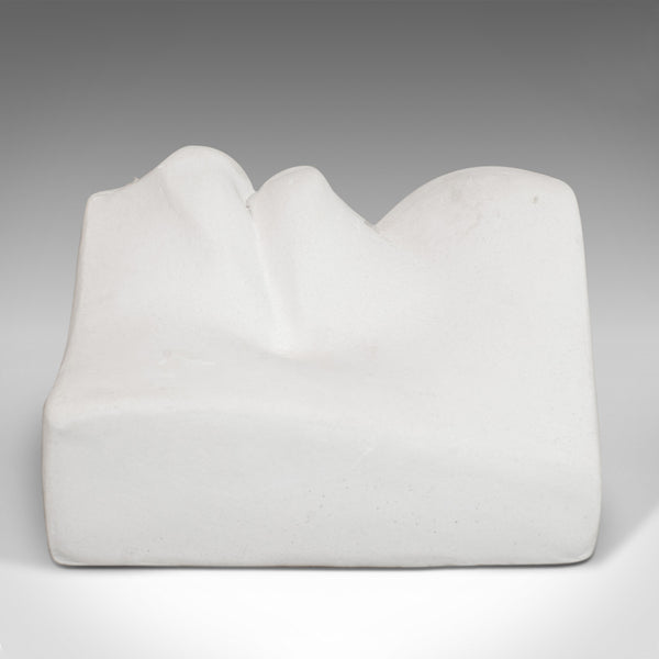 Vintage Mouth Ornament, English, Plaster, High Relief, Portrait, Study, C.20th - London Fine Antiques