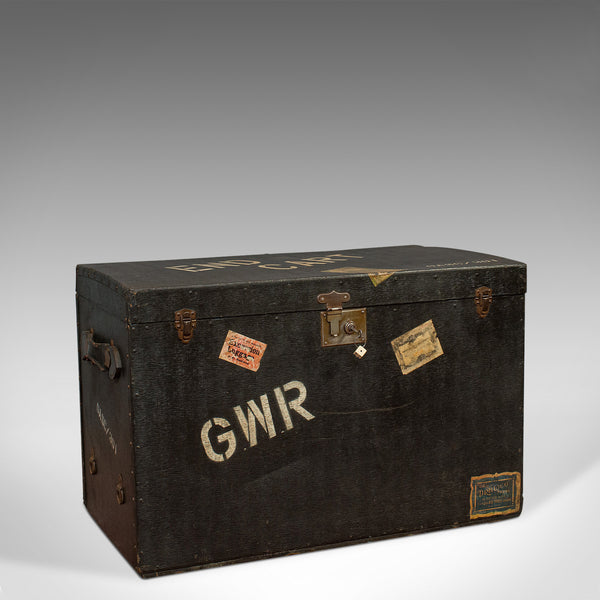 Antique Steamer Chest, English, Drawco, Carriage Trunk, Edwardian, Circa 1910 - London Fine Antiques