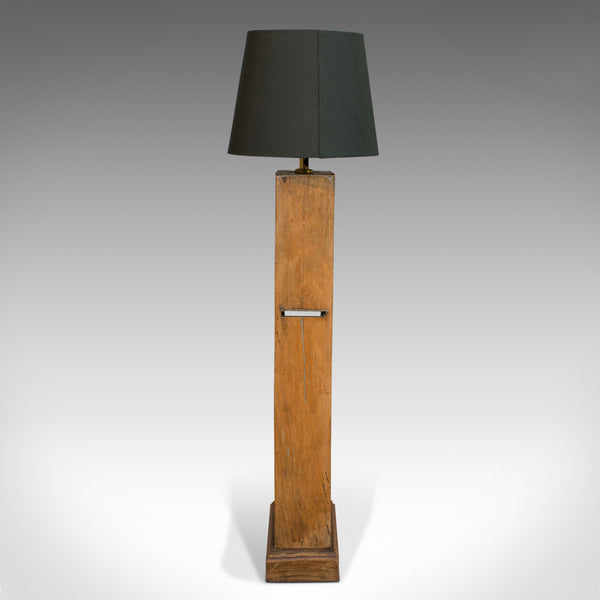 Vintage Table Lamp, English, Beech, Decorative, Light, Bench Plane, 20th Century - London Fine Antiques