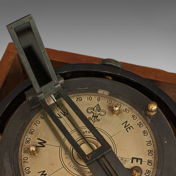 Vintage Ships Bearing Plate, English, Maritime, Compass, Navigation, Ornament - London Fine Antiques