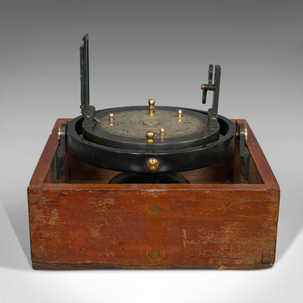 Vintage Ships Bearing Plate, English, Maritime, Compass, Navigation, Ornament - London Fine Antiques