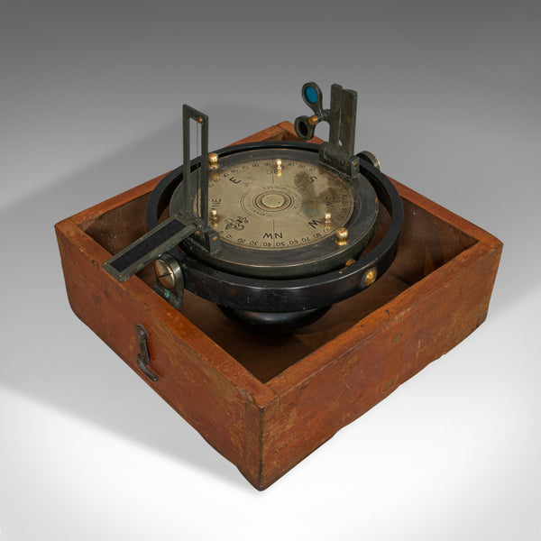 Vintage Ships Bearing Plate, English, Maritime, Compass, Navigation, Ornament - London Fine Antiques