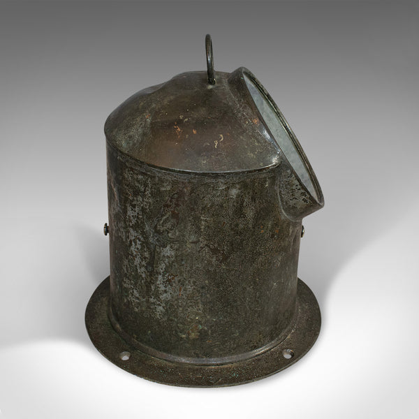 Vintage Binnacle Compass, English, Brass, Maritime, Navigation, Instrument - London Fine Antiques