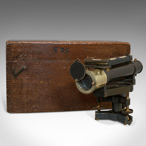 Antique Surveyor's Level, English, Theodolite, Desk, Ornament, William Stanley - London Fine Antiques