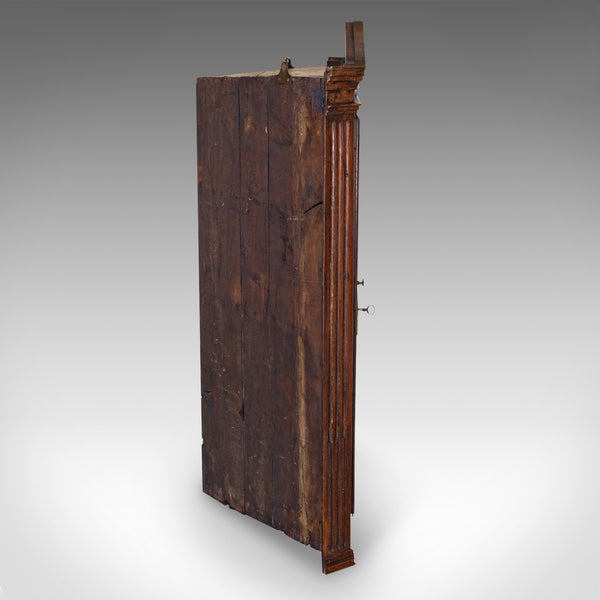 Antique Georgian Corner Cabinet, English, Oak, Wall Hanging Cupboard, Circa 1780 - London Fine Antiques