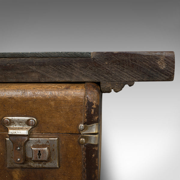 Antique Shove Ha'penny Board, English, Mahogany, Travel, Gaming, Coins, 1900 - London Fine Antiques