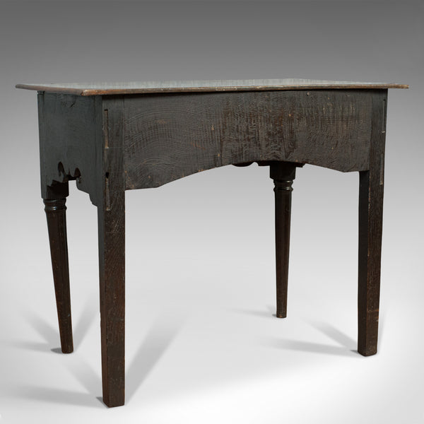 Antique Lowboy, Scottish, Oak, Occasional, Side Table, Georgian, Circa 1760 - London Fine Antiques