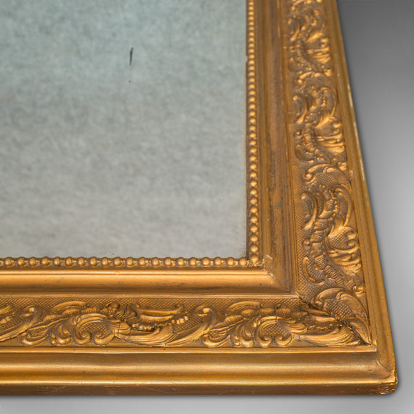 Antique Wall Mirror, English, Gilt Gesso, Neo Classical Revival, Victorian, 1900 - London Fine Antiques