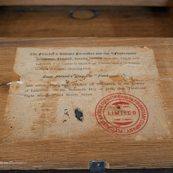 Antique Writing Slope, English, Oak, Desk, Office, Writer's Box, Victorian, 1900 - London Fine Antiques